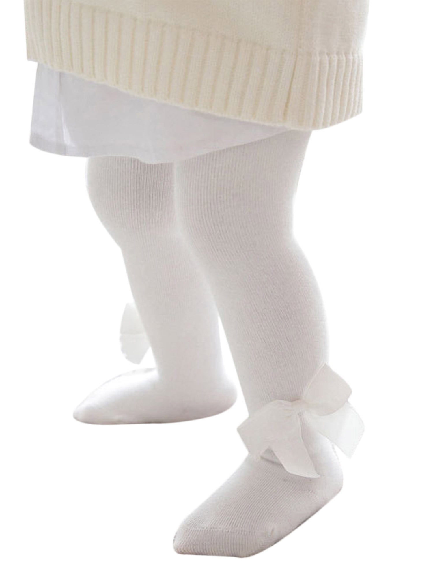 Baby / Toddler Bowknot Solid Tights