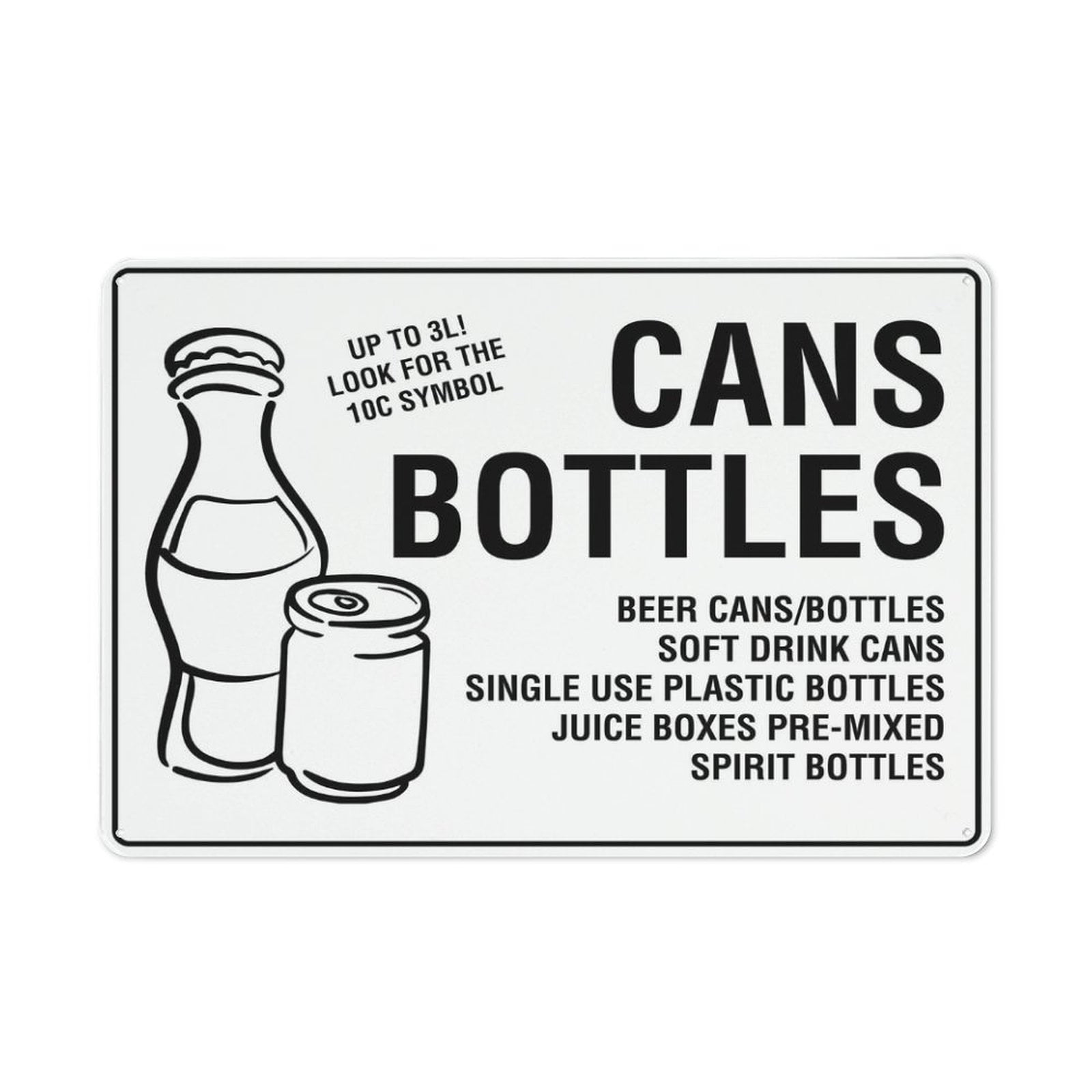 cans-and-bottles-only-sign for Cans And Bottles Only Sign Free Printable Cans And Bottles Only Sign for Cans And Bottles Only Sign Free Printable
