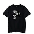 thumbnail image 1 of Canserbero ALL WE NEED IS LOVE Merch Men/Women T-Shirt Summer Streetwear Harajuku Tshirt Shirt Short Sleeve, 1 of 2