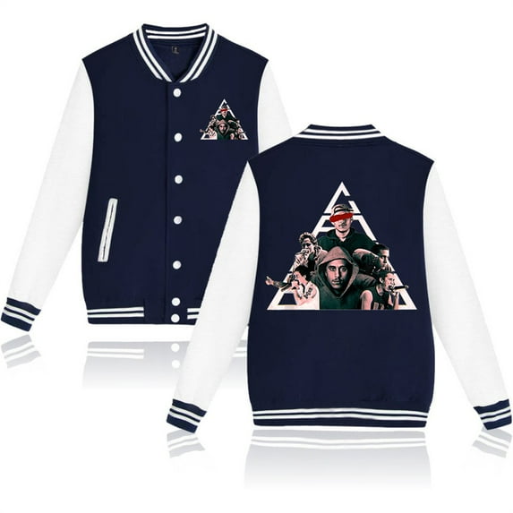 Canserbero All We Need Is Love Unisex Jackets Casual Baseball Uniform Fashion Coat