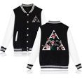 thumbnail image 1 of Canserbero All We Need Is Love Unisex Jackets Casual Baseball Uniform Fashion Coat, 1 of 2