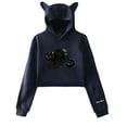 thumbnail image 1 of Canserbero Cat Ear Hoodie Womens Sweatshirts Man/Woman Hip Hop Hoodies, 1 of 1