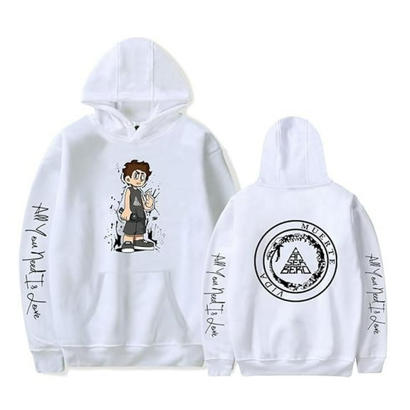 Canserbero Merch Hoodie Sweatshirt Men Women Long Sleeve Unisex Hoodies Hip Hop Pullover Streetwear