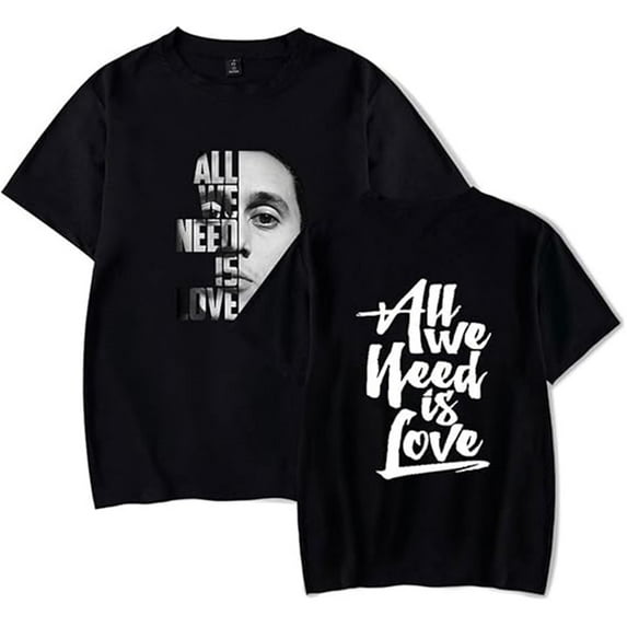 Canserbero Merch T-shirt Retro Print Casual Short Sleeve Men And Women Fashion Street Wear