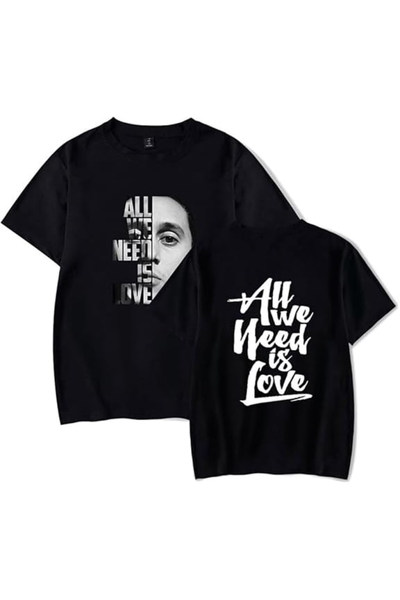 Canserbero Merch T-shirt Retro Print Casual Short Sleeve Men And Women Fashion Street Wear