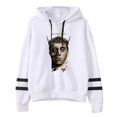 thumbnail image 1 of Canserbero Rapper Pocketless Parallel Bars Sleeve Sweatshirt Sigo Siendo el Rey Album Merch Hoodie Streetwear, 1 of 1