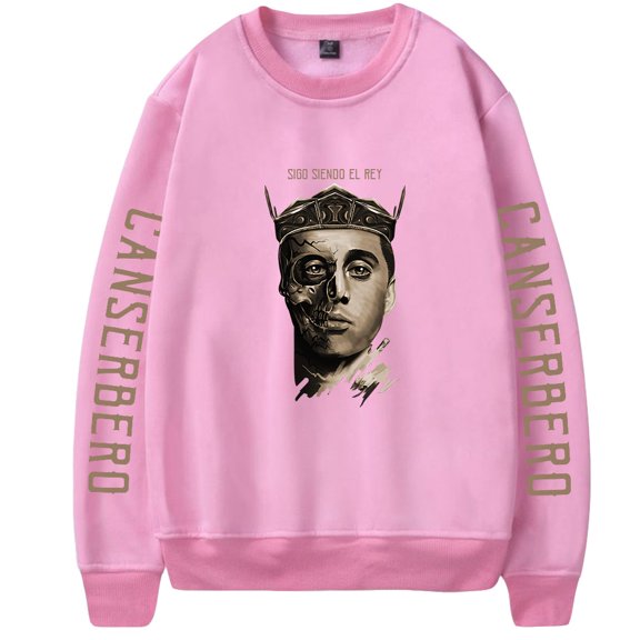 Canserbero Rapper Pullover Sigo Siendo el Rey Album Merch  Long-Sleeved Top