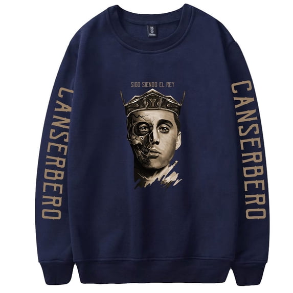 Canserbero Rapper Pullover Sigo Siendo el Rey Album Merch Long-Sleeved Top