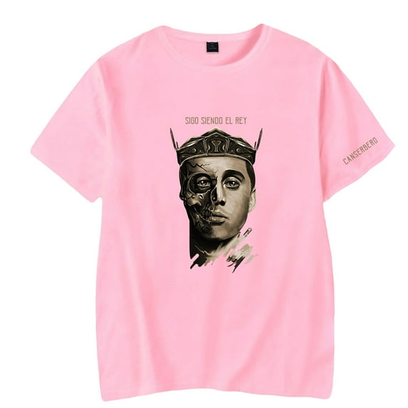 Canserbero Rapper Tee Shirt Sigo Siendo el Rey Album Merch Short Sleeved Man/Woman Hip Hop T shirt