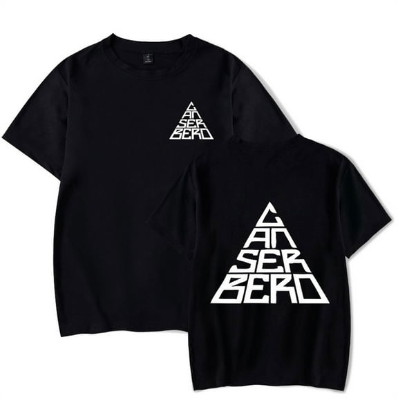 Canserbero Vida Muerte T-shirt Casual Short Sleeve Unique Crewneck Fashion Top Tee