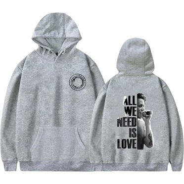 Canserbero - Women and Men Hoodies Life Album Design Casual for  Sweatshirt,2XL,Gris