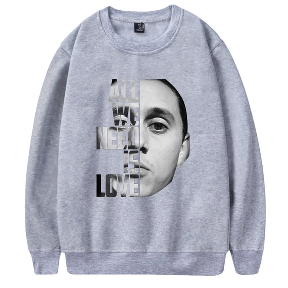 Canserbero apparel all we need is love merch Pullover Long-Sleeved Harajuku Top