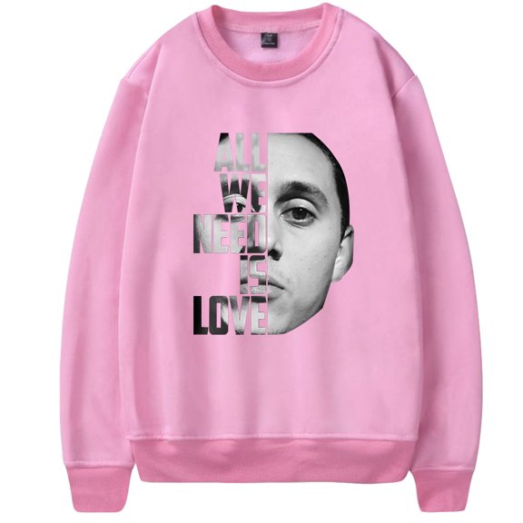 Canserbero apparel all we need is love merch Pullover Long-Sleeved Harajuku Top