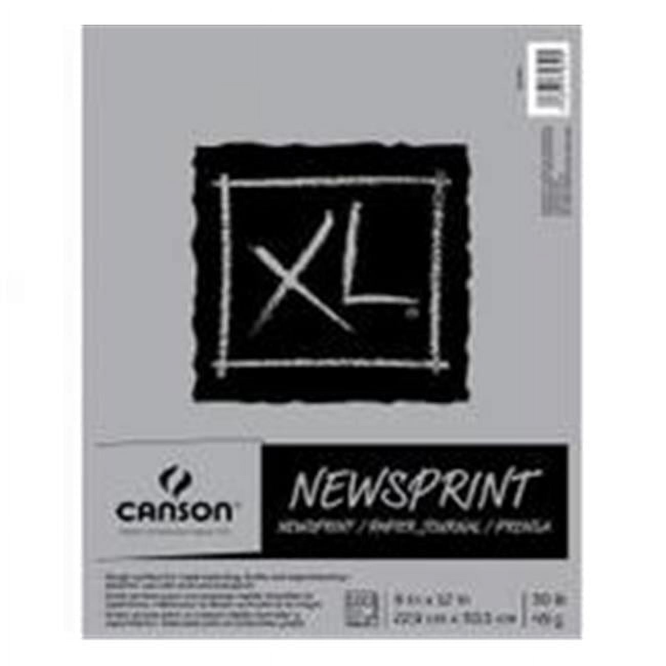 Canson 100510966 18 x 24 in. XL Newsprint Drawing Pad - 100 Sheets