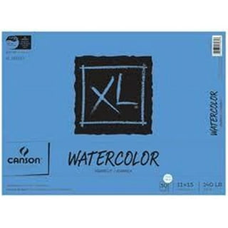 Canson Artist Series Mixed Media Paper, Wirebound Pad, 9x12 Inches, 30 Sheets (138lb/224g) - Artist Paper for Adults and Students - Watercolor