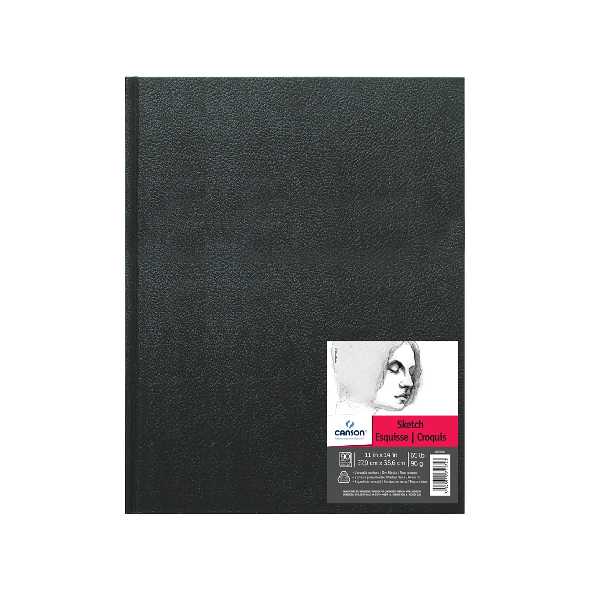 Canson Artist Series Harbound Sketch Book, 11" x 14"