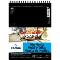 Canson Artist Series Mix Media Pad, 11" x 14" 20 Sheets/Pad