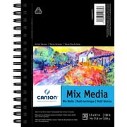 Canson Artist Series Mix Media Pad, 30 Sheets, 5.5 in x 8.5 in