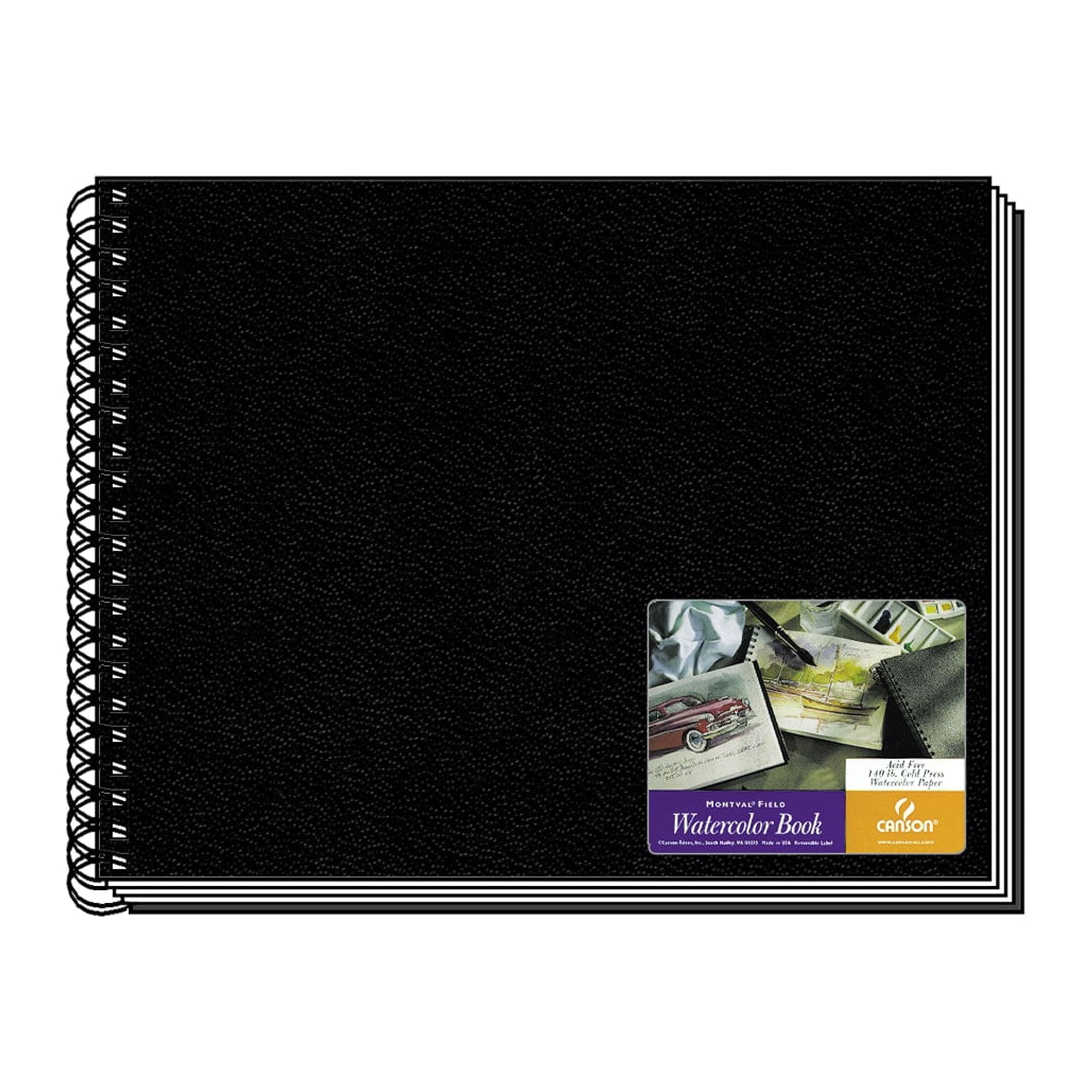 Canson Artist Series Montval Watercolor Field Sketchbook, 10" x 7