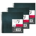 thumbnail image 1 of Canson Artist Series Sketch Art Book, Black Cover, Wire Binding, 80 Sheet, 6X6 inch, Pack of 3, 1 of 7