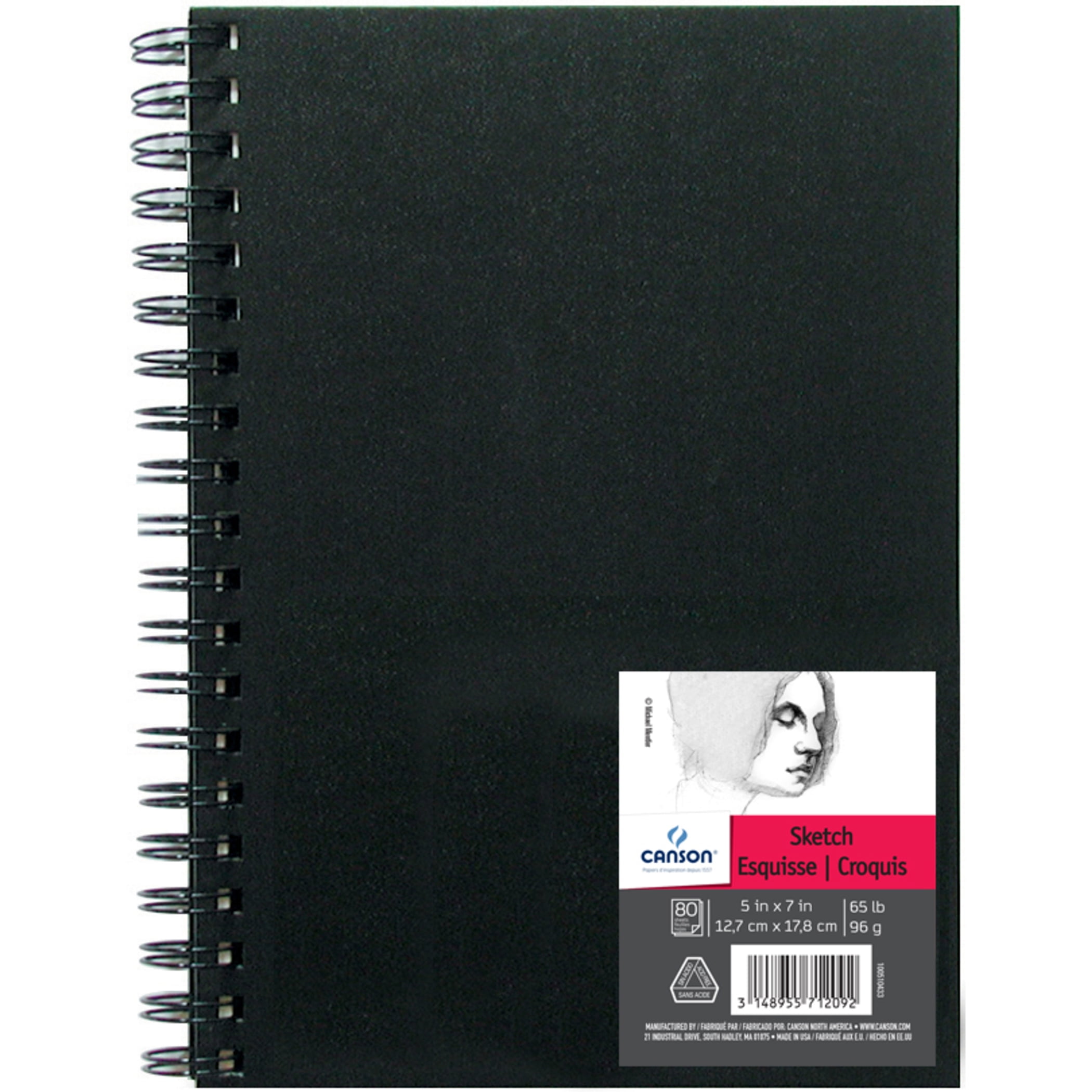 Canson Artist Series Wirebound Sketch Book, 5