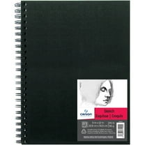 Canson Artist Series Wirebound Sketch Book, 80 Sheets, 9" x 12"