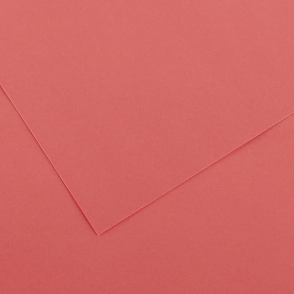 Canson Colorline Art Paper - 19" x 25", 150 gsm, Coral