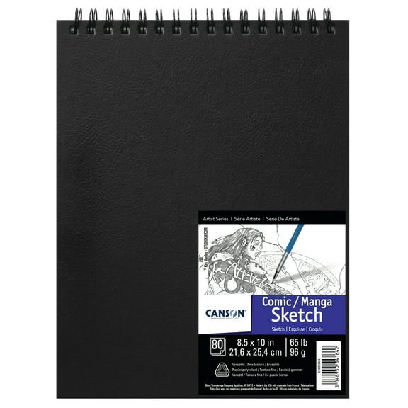 Canson Fanboy Comic / Manga Artist's Sketch Book, 8.5in x 11in
