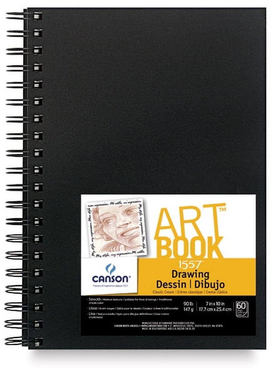 Canson Field Drawing Book - 10" x 7", Wirebound, 60 Sheets - image 1 of 2