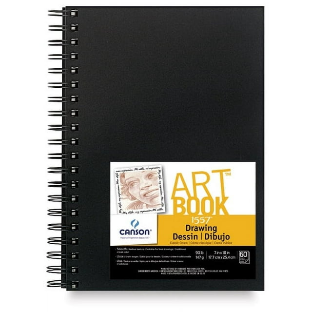Canson Field Drawing Book - 10" x 7", Wirebound, 60 Sheets