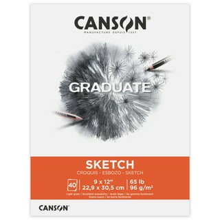 Canson XL Sketch Pad, 100 Sheets, 9 x 12