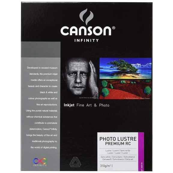 Canson Infinity Infinity Photo Lustre Premium RC 310gsm Inkjet Paper, 17x22", 25 Sheets