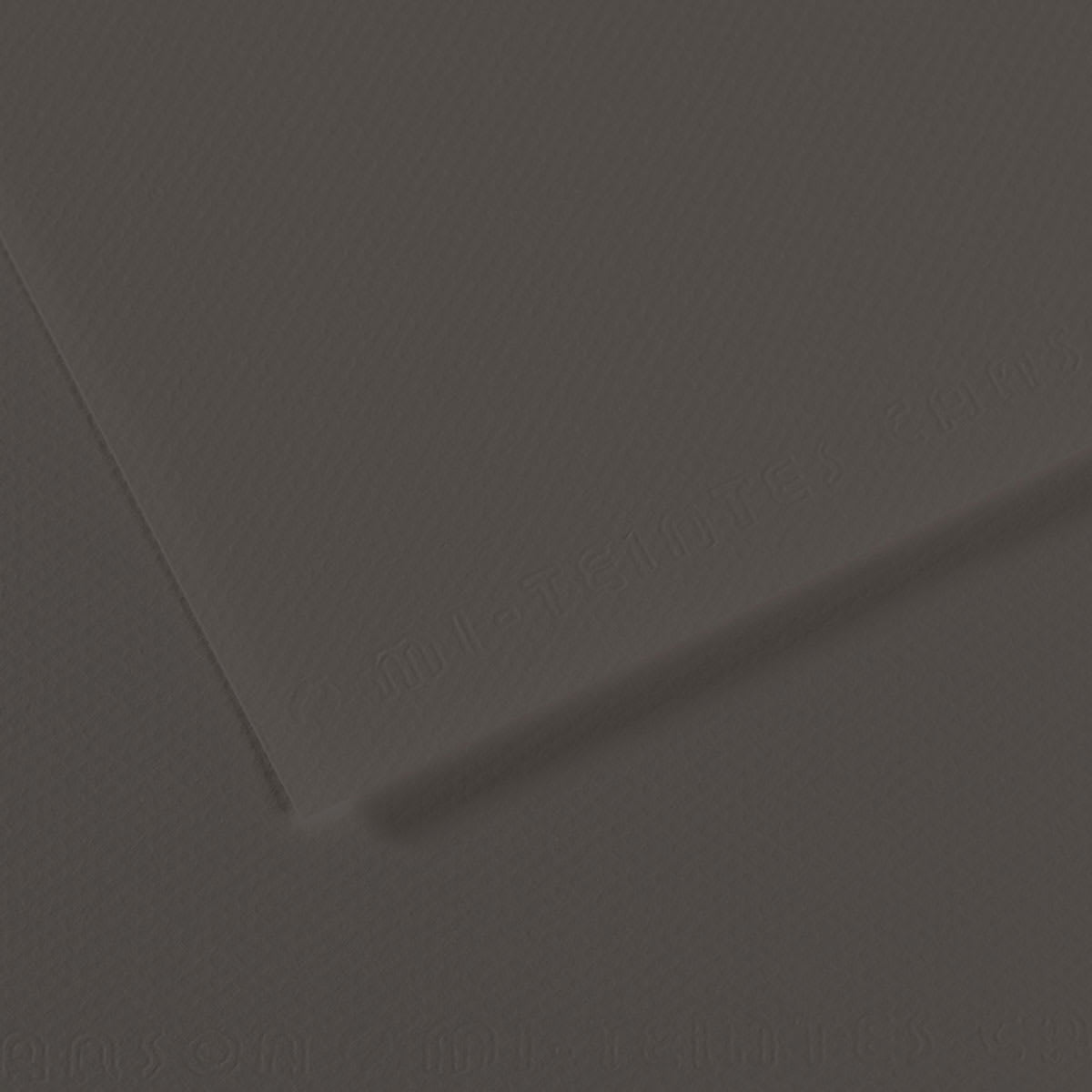 Canson Mi-Teintes Drawing Papers - 8-1/2" x 11", Charcoal Gray, Pkg of 25 Sheets