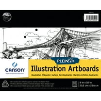 Canson Plein Air Illustration Artboard Pad, 8in x 10in, 10 Sheets/Pad