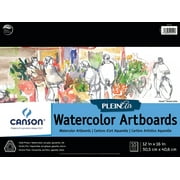 Canson Plein Air Watercolor Artboard Pad, 12" x 16", 10 Sheets/Pad