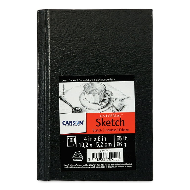 Canson Artist Series Sketchbook - 6 x 4, 108 Sheets