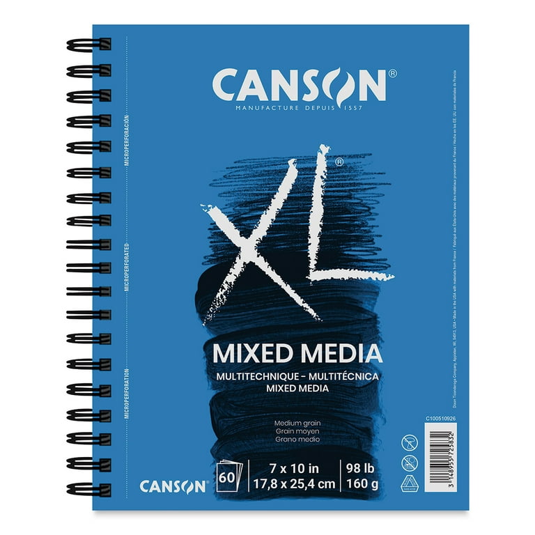 Canson XL MULTI-MEDIA Paper Pad, 60 Sheets, Size: 7 inch x 10 inch