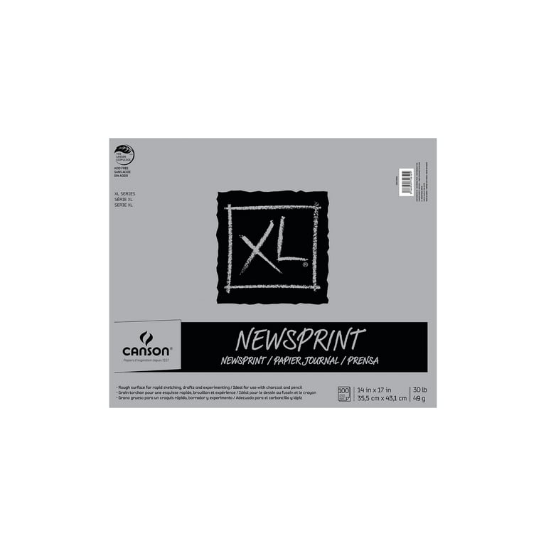 XL Newsprint Pad 18x24 50 Sheets
