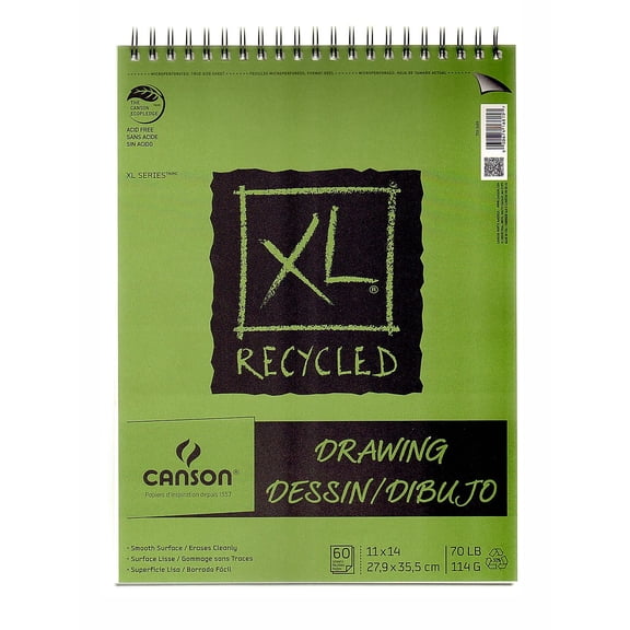 Canson XL Series Recycled Drawing Pad 11x14"