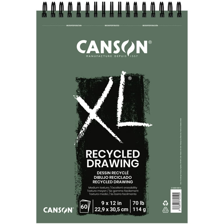 Canson XL Recycled Sketch Pad - 9 x 12