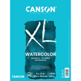 thumbnail image 1 of Canson XL Series Watercolor Paper Pad, Foldover Binding, (140lb/300g), 30 Sheet, 9" x 12", 1 of 5