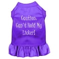 thumbnail image 1 of Dog Dress, Pet Dog  Cat Dress Screen Printed, "Can't Hold My Licker", 1 of 11