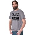 thumbnail image 1 of Cant Scare Me I Have A Crazy Brother Men's Graphic T Shirt Tees Brisco Brands S, 1 of 4