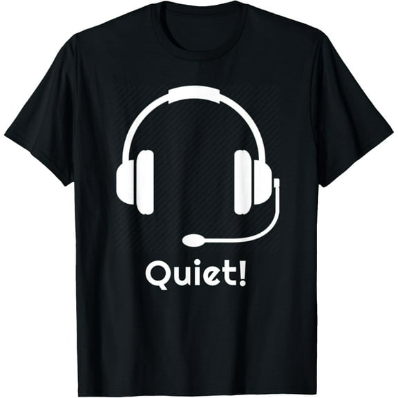 Cant hear you i'm Gaming Quiet Funny Gamer headset T- Shirt T-Shirt