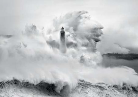 Cantabria Lighthouse I Canvas Art - Marina Cano (20 x 28)