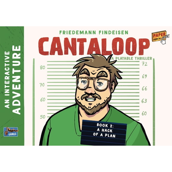 Cantaloop Book 2: A Hack of a Plan Interactive Game Book for Ages 16+, from Asmodee