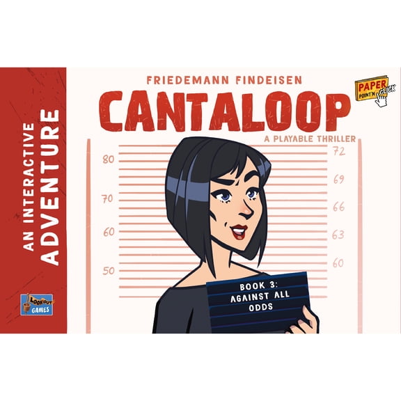Cantaloop Interactive Game, Book 3: Against All Odds for Ages 16+, from Asmodee