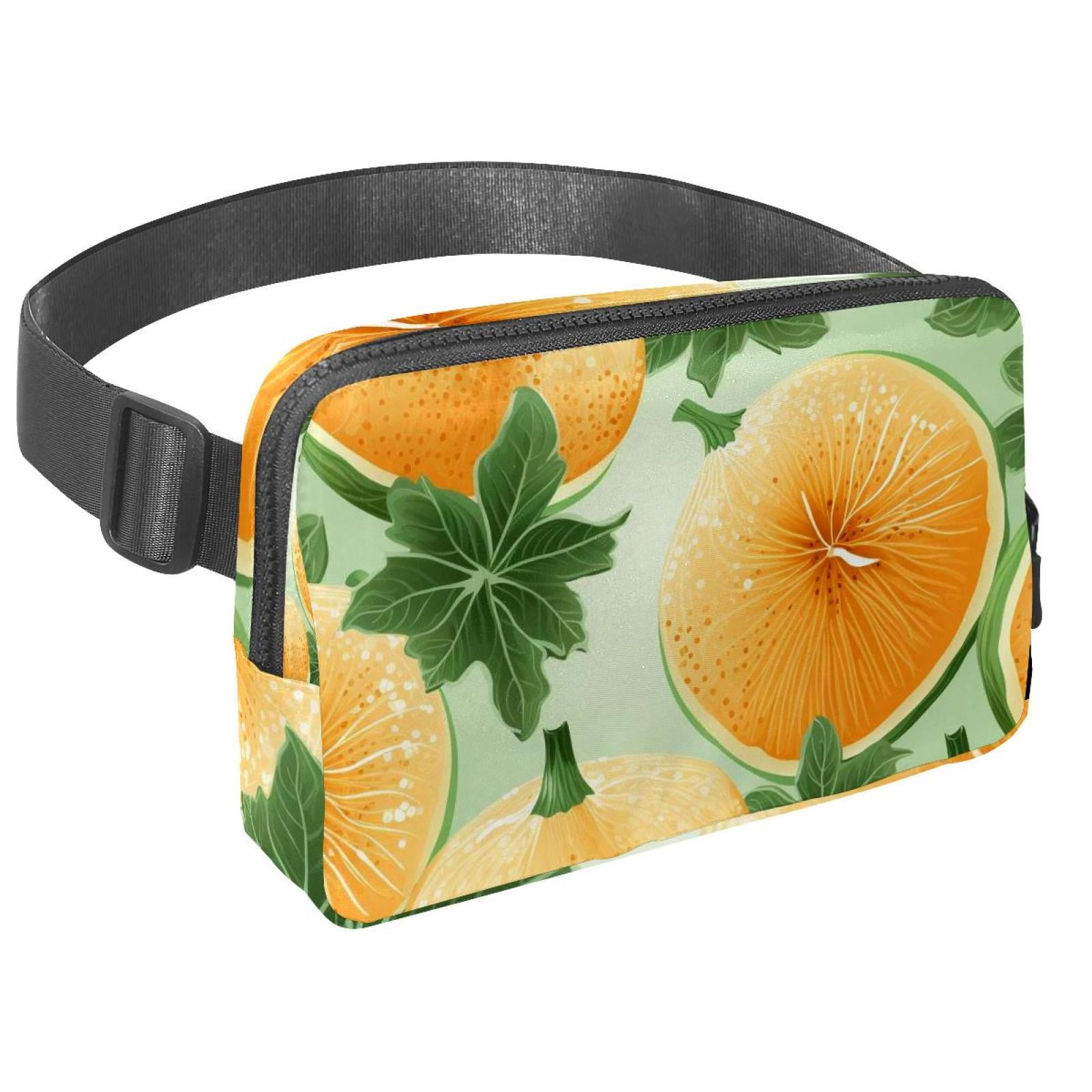 Cantaloupe Fanny Packs Running Belt Belt Bag Lightweight Adjustable with Extension Strap Unisex