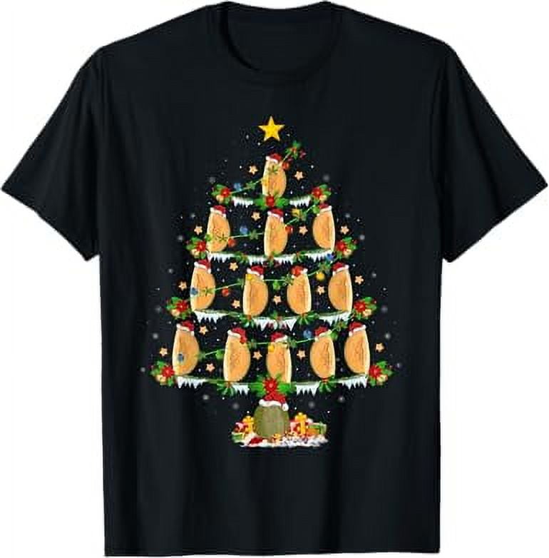 Cantaloupe Lover Xmas Lighting Cantaloupe Christmas Tree TShirt