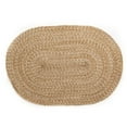 thumbnail image 1 of Cantebury Rustic Brown Multicolor 8' x 10' Braided Oval Area Rug, 1 of 6